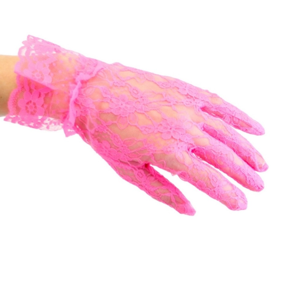 Hollywood Nights Neon Lace Glove